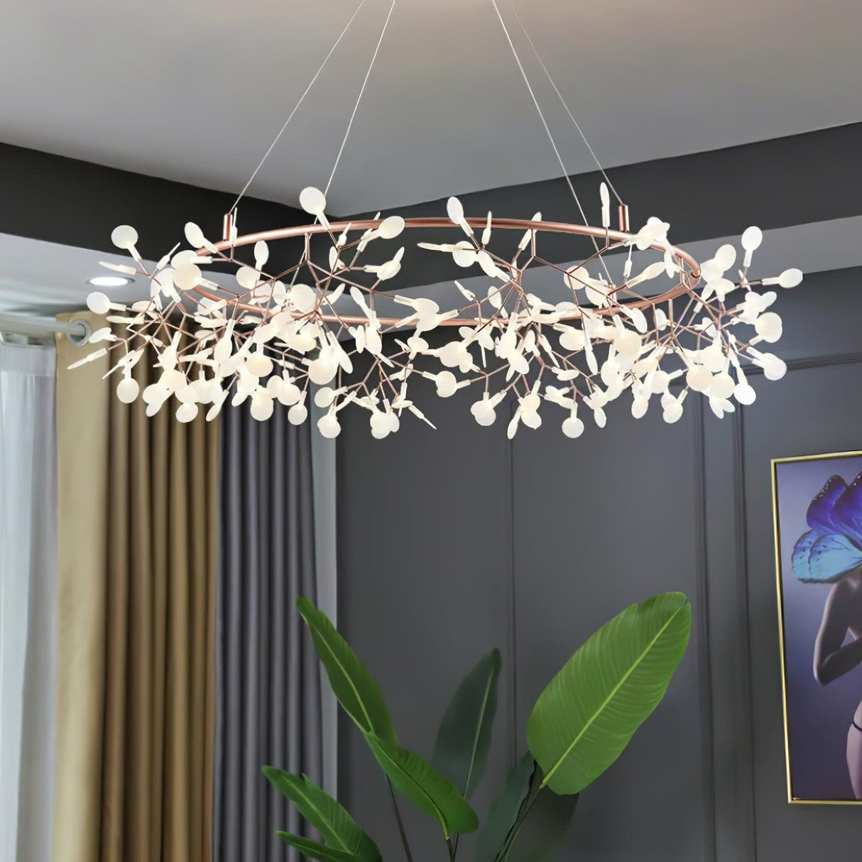 Big O Firefly LED Chandelier