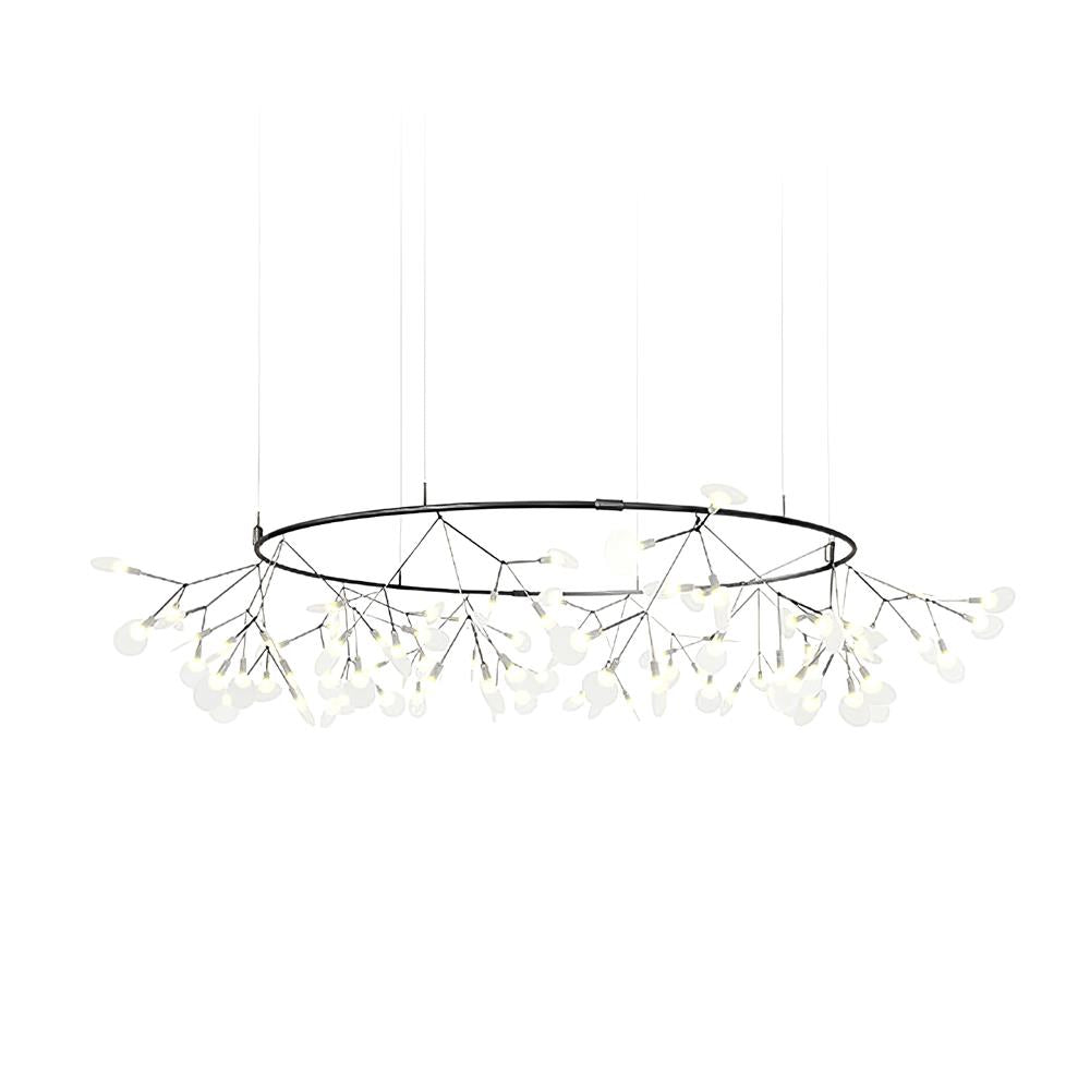 Black Firefly LED Chandelier