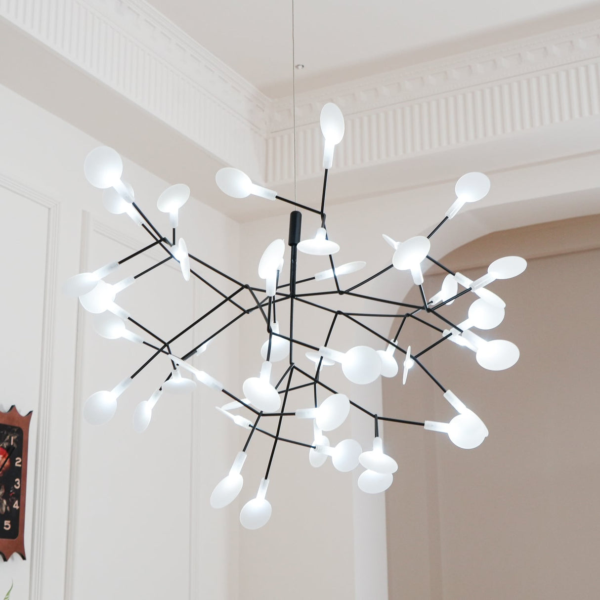 Black Firefly LED Chandelier