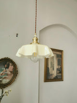 French Flower Pendant Light