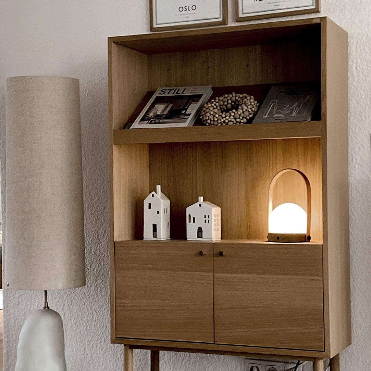 Carrie Built-in Battery Table Lamp