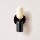 Couleur Double Plug In Wall Lamp