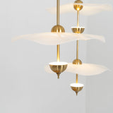 Envolee Double Biscuit Pendant Light