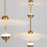 Envolee Double Biscuit Pendant Light