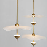 Envolee Double Biscuit Pendant Light