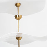 Envolee Double Biscuit Pendant Light