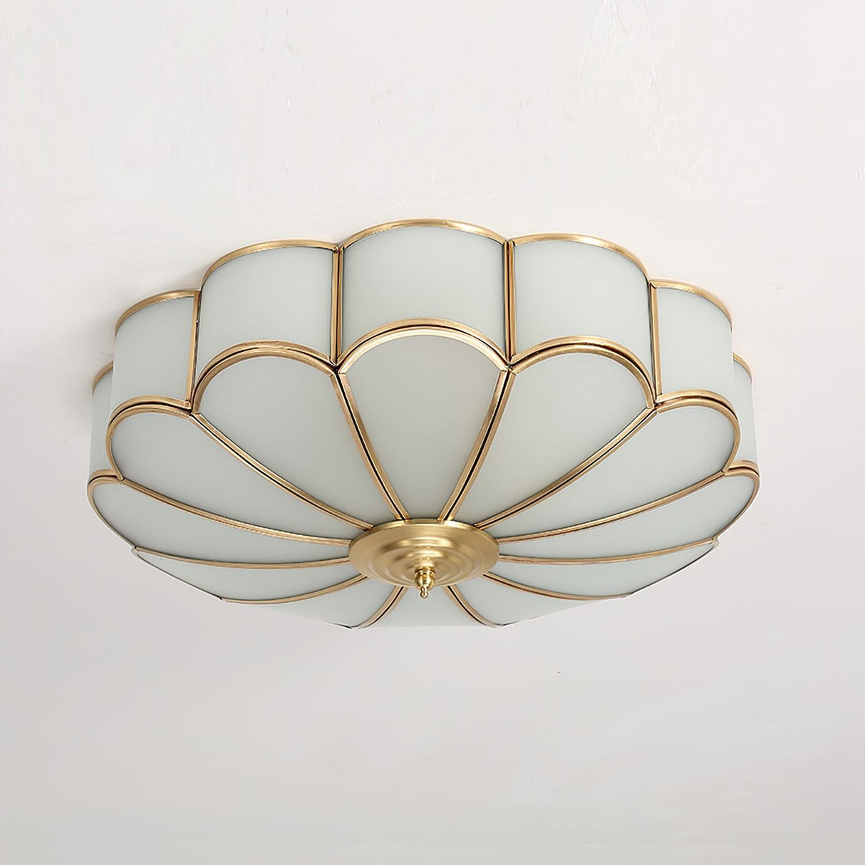 Flower Shape Glass Recessed Ceiling Light