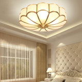 Flower Shape Glass Recessed Ceiling Light