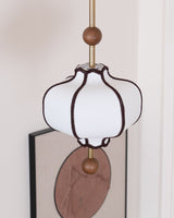 Lantern Fabric Pendant Light