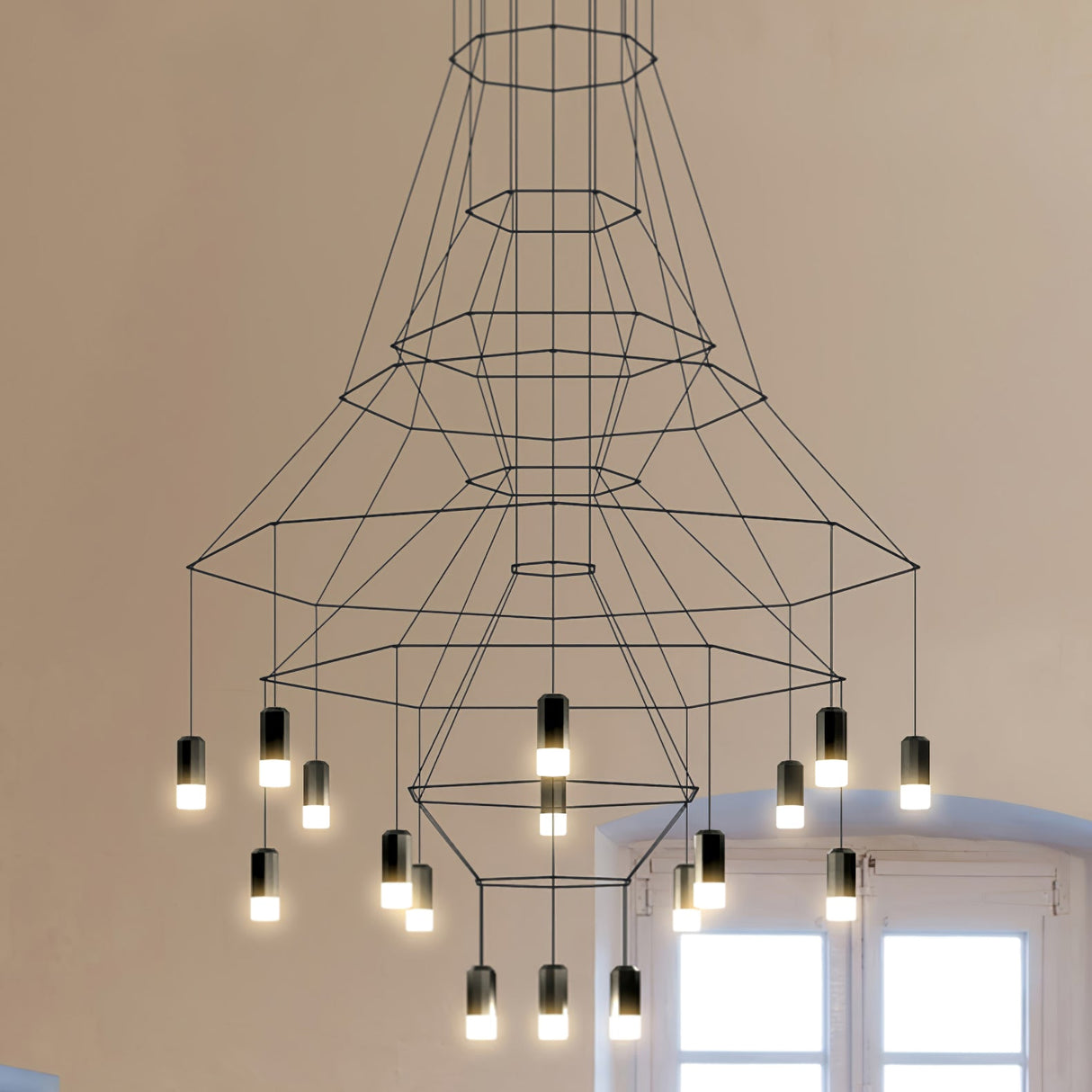 Lines Chandelier