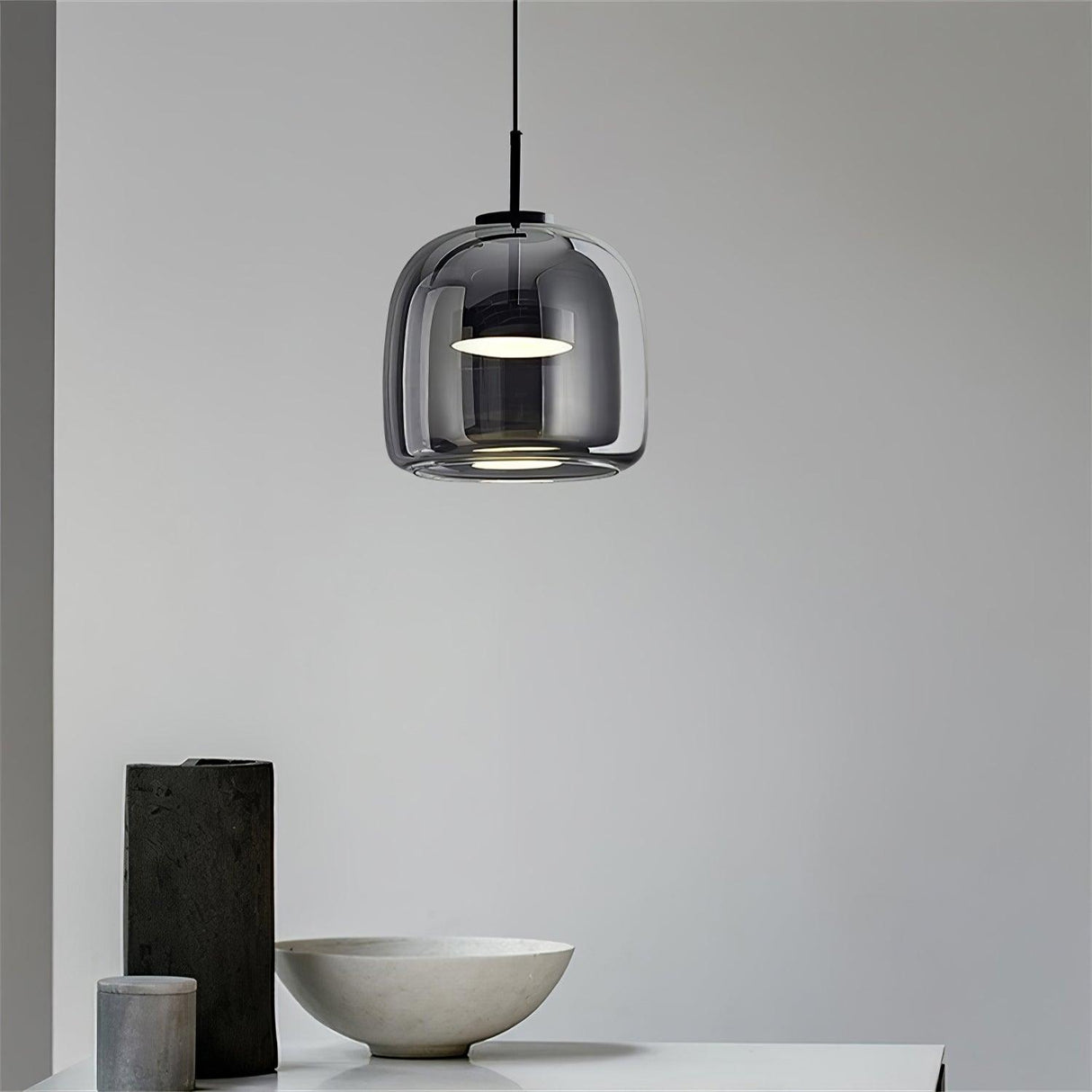 Metro Sphere Glass Pendant Lamp