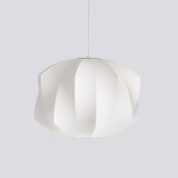 Bubble Mulberry Silk Pendant Lamp