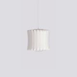 Bubble Mulberry Silk Pendant Lamp