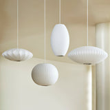 Bubble Mulberry Silk Pendant Lamp