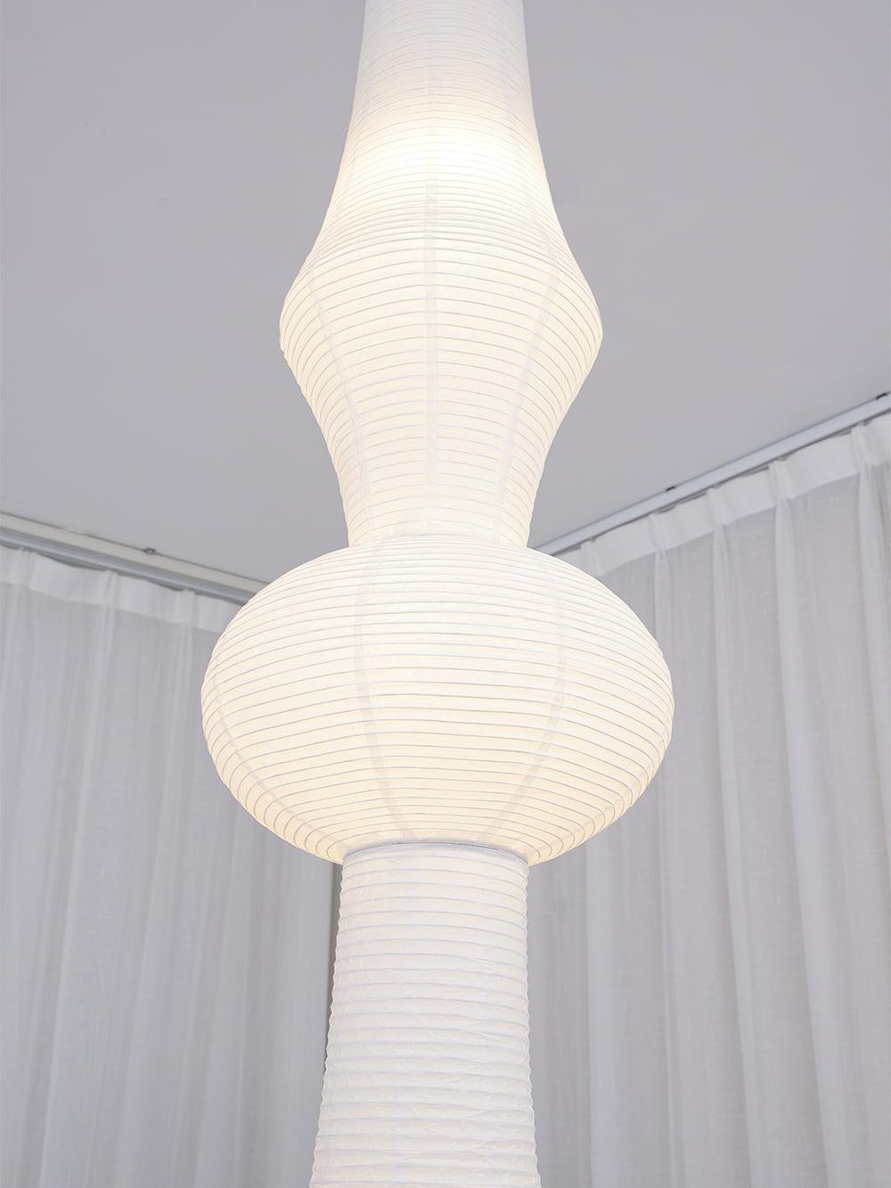 Washi Paper E Pendant Light