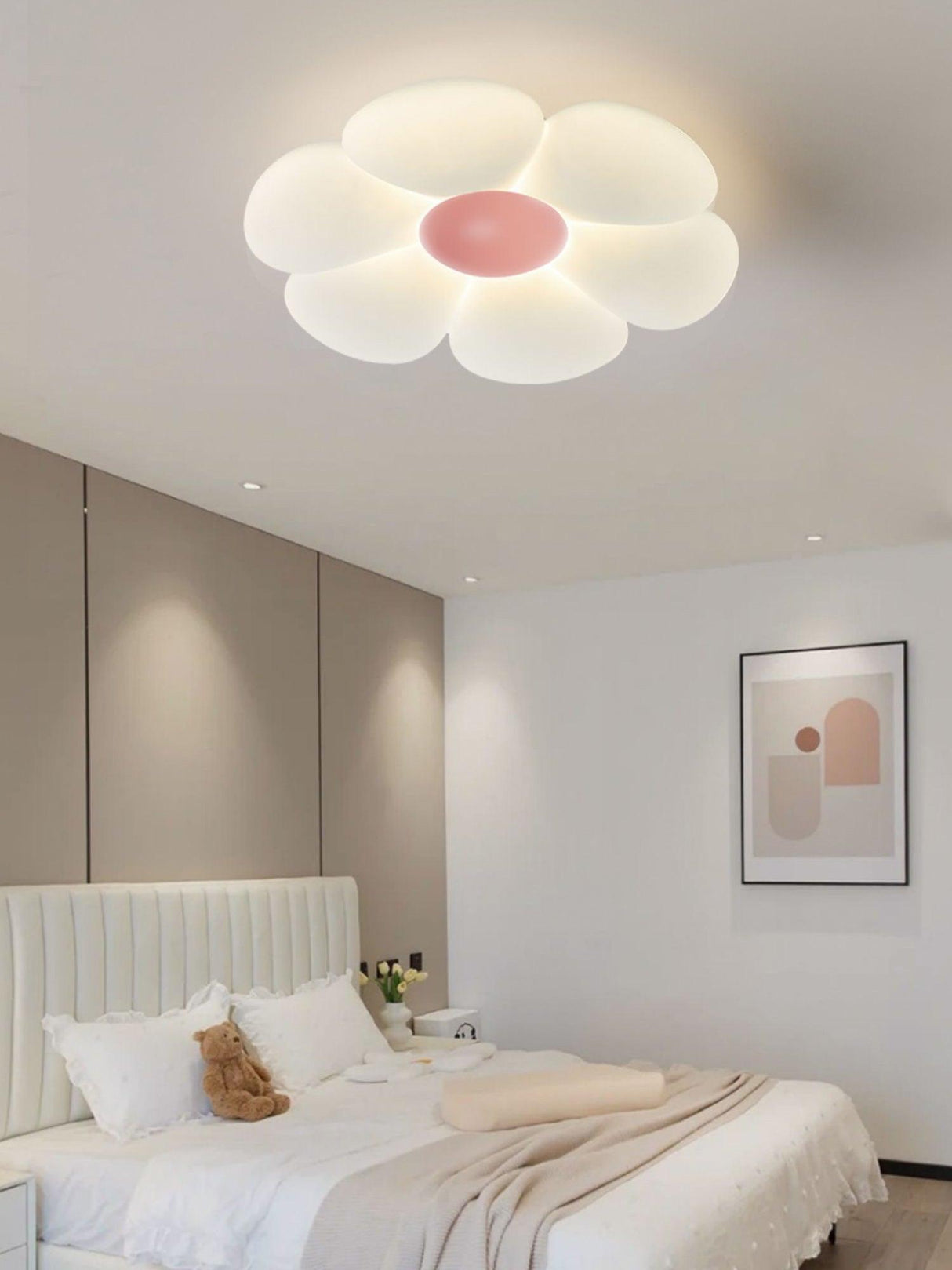 Six-leaf Flower Kids Room Ceiling Lamp