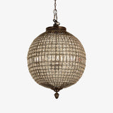 Traditional Gold Globe Chandelier