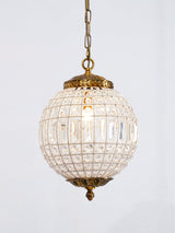 Traditional Gold Globe Chandelier