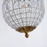 Traditional Gold Globe Chandelier