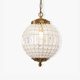 Traditional Gold Globe Chandelier