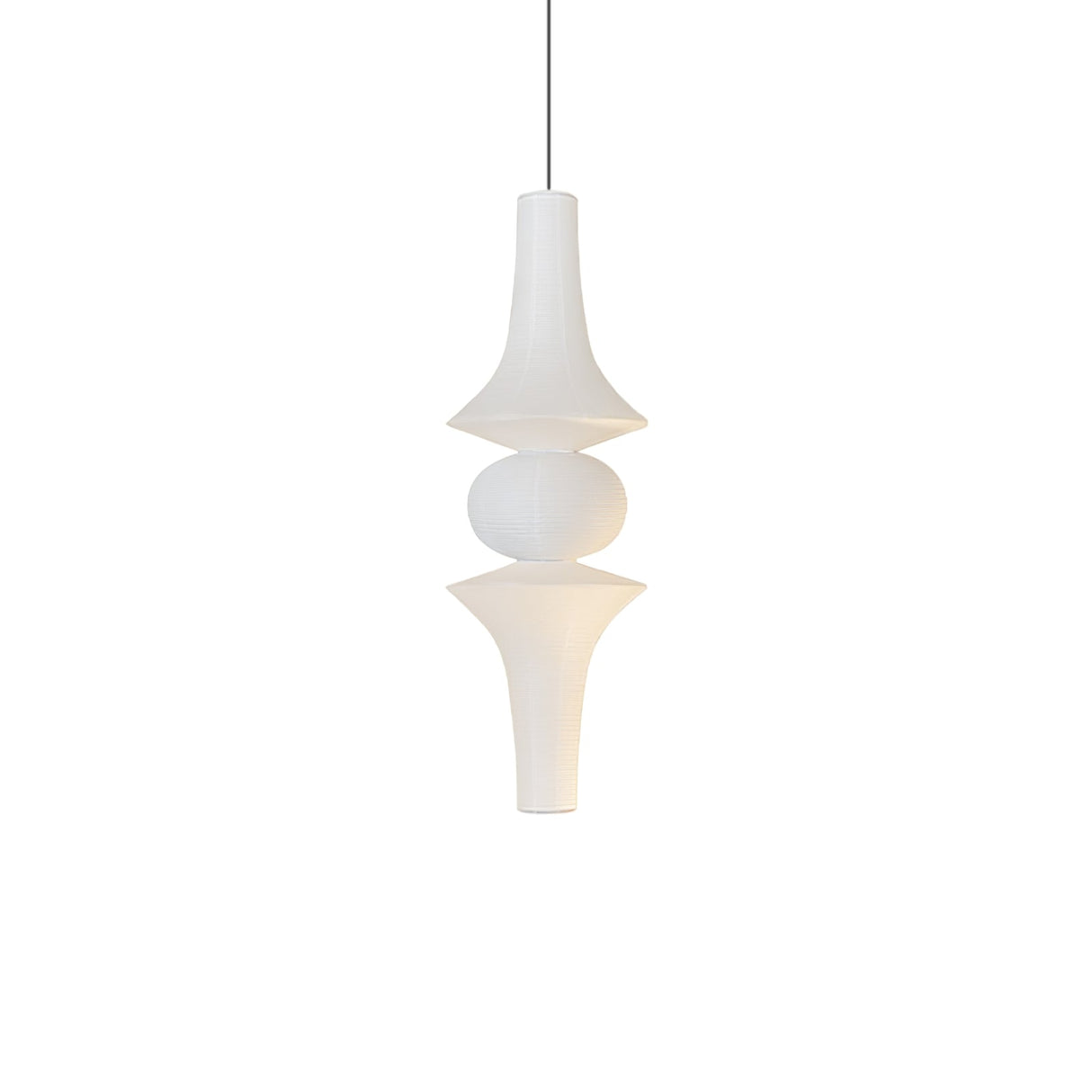 Washi Paper E Pendant Light